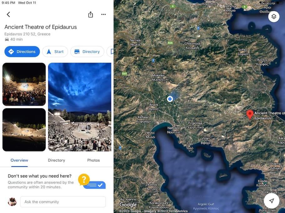 Lidas Sunny Guest House Argolis Nauplion Exterior foto