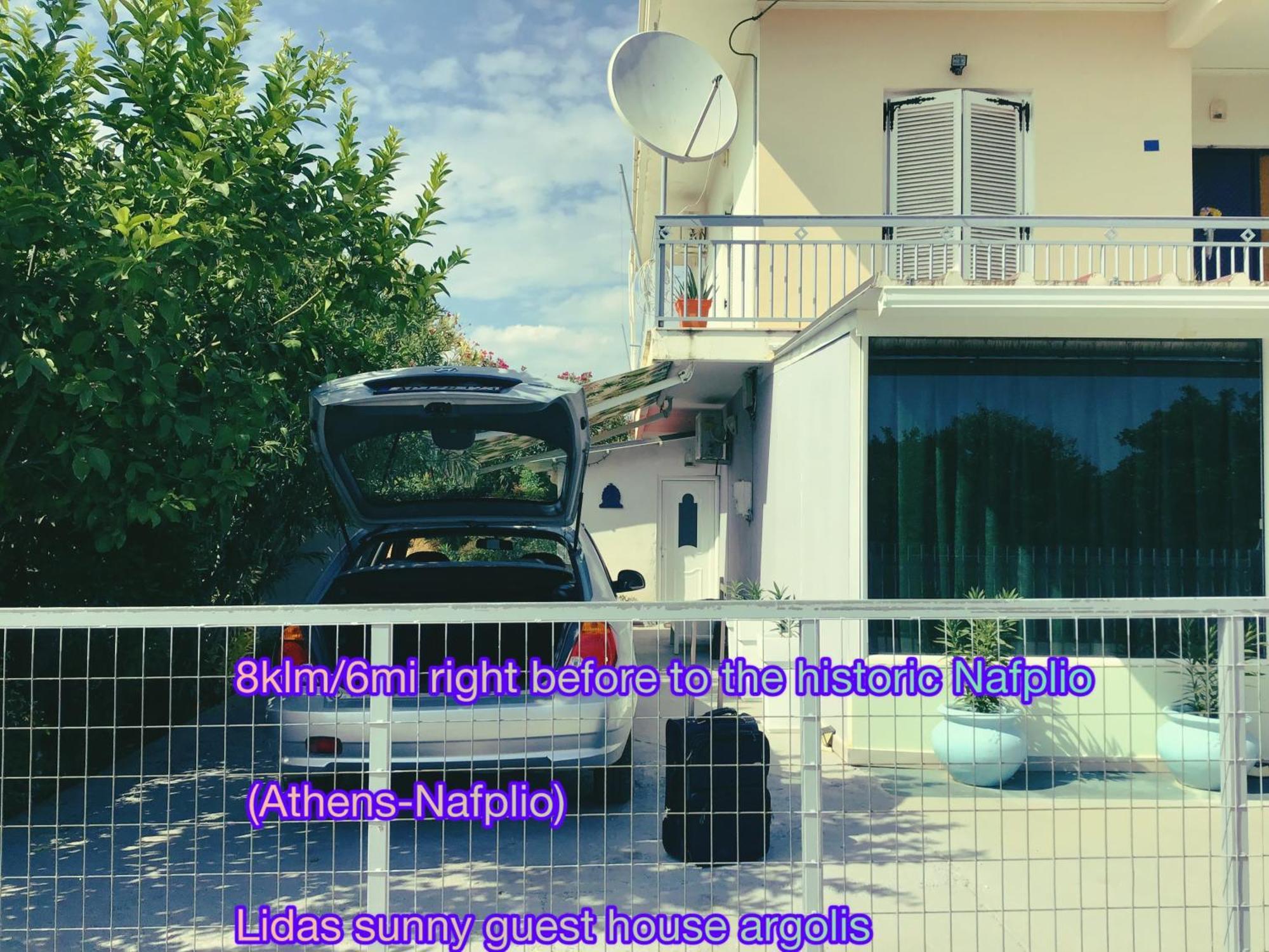 Lidas Sunny Guest House Argolis Nauplion Exterior foto