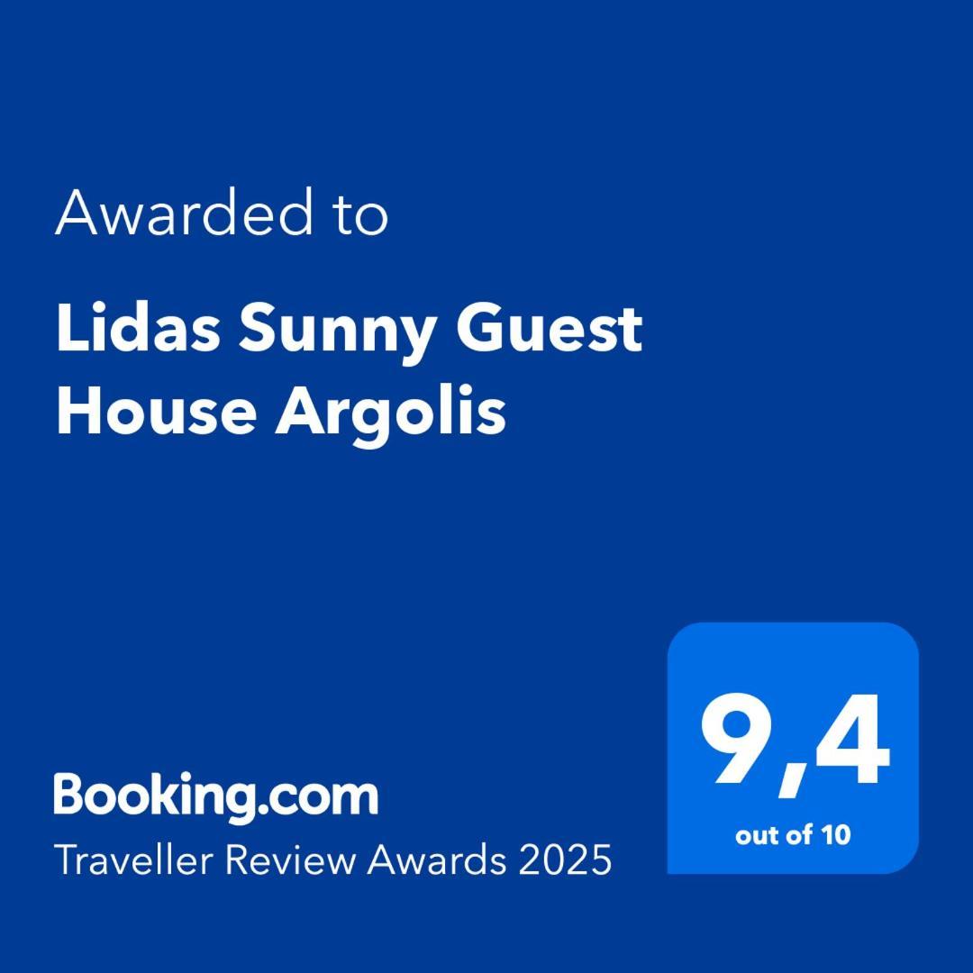 Lidas Sunny Guest House Argolis Nauplion Exterior foto